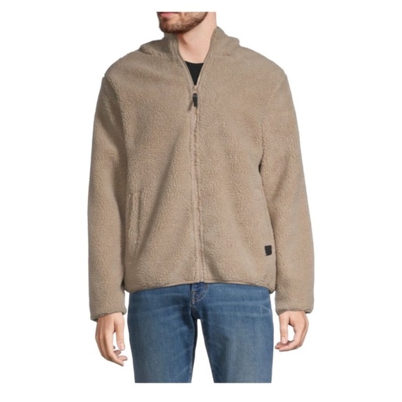 RAINFOREST Faux Fur Hooded Jacket NWOT in Tan - Picture 6 of 7